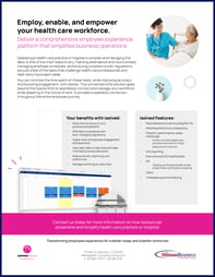 Healthcare HCM Solution Info Sheet Cover