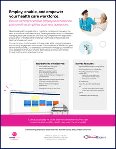 Healthcare HCM Solution Info Sheet - Cover